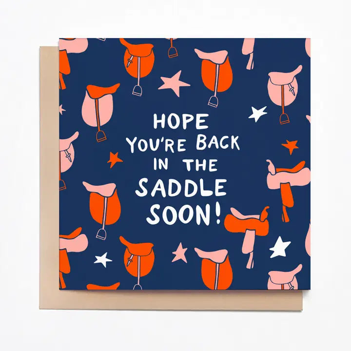 Back in the Saddle Card