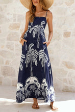 Load image into Gallery viewer, Palm Print Maxi Dress