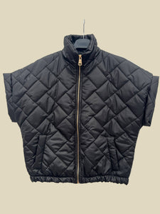 Zip Up Puffer (+)