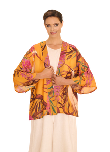 Oriental Crane Kimono