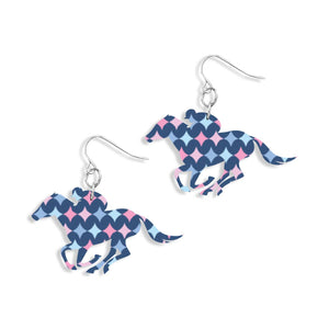 Diamonds Derby Horse Earrings
