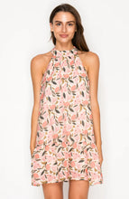 Load image into Gallery viewer, Peony Glow Halter Dress
