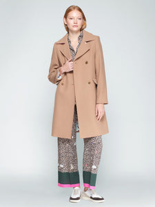 Double Breasted Mid Length Coat