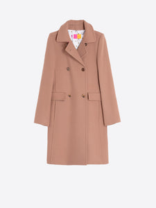 Double Breasted Mid Length Coat