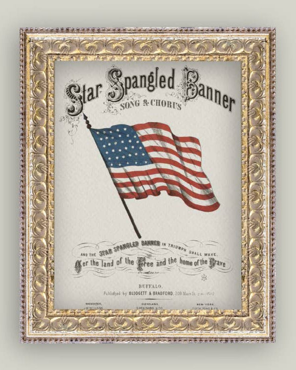 Vintage Star Spangled Banner