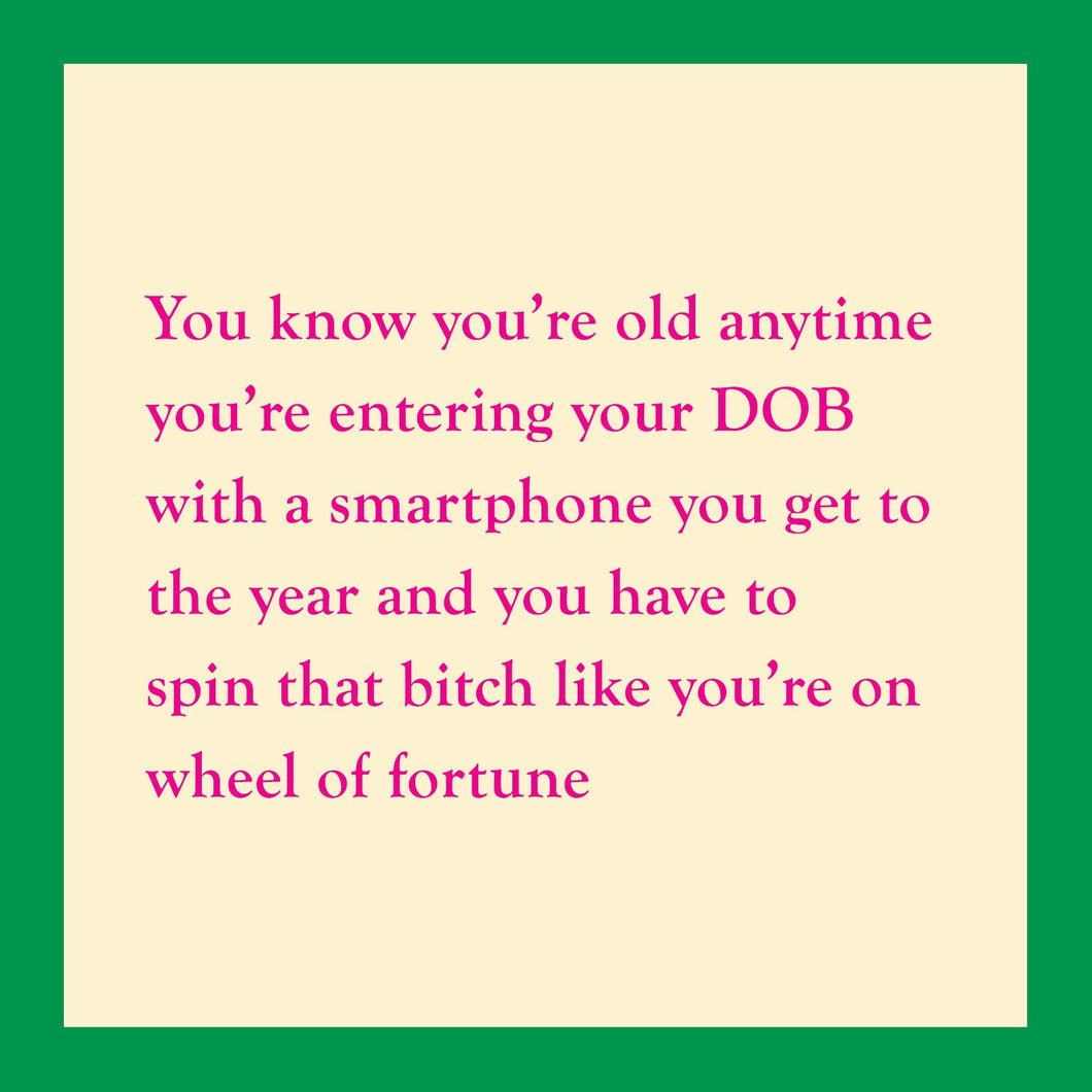 DOB Card