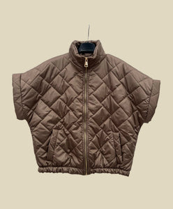 Zip Up Puffer (+)