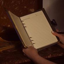 Load image into Gallery viewer, Sherlock Holmes Refillable Ring Binder Notebook
