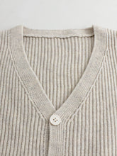 Load image into Gallery viewer, Button-Up Ribbed Vest