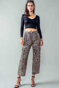 Savanna Cropped Cargo Pants