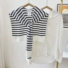 Load image into Gallery viewer, Knit Sweater Shawl (+)