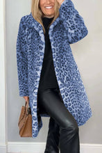 Load image into Gallery viewer, Colorful Leopard Plush Open Coat (+)