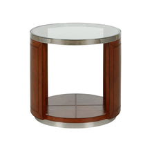 Load image into Gallery viewer, Craftsman Leather Side Table