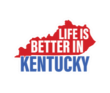 Load image into Gallery viewer, Life Is Better In Kentucky Sticker