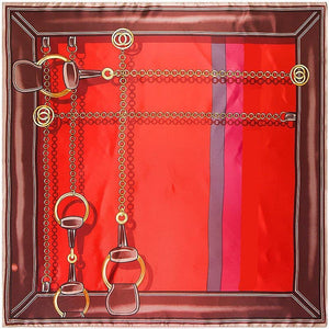 Framed Snaffle Bits Scarf