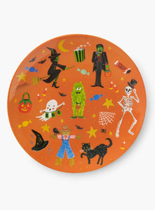 Halloween Parade Melamine Assorted Dessert Plates