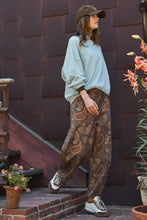 Load image into Gallery viewer, Paisley Print Barrel Leg Pants