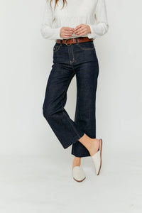 Aberdeen Ankle Crop High Rise - Timbers