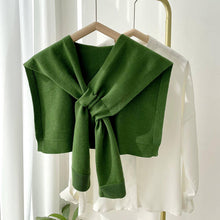 Load image into Gallery viewer, Knit Sweater Shawl (+)