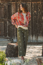 Load image into Gallery viewer, Cross Stitch Embroidered Pants