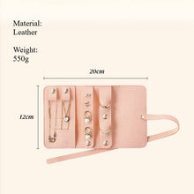 Load image into Gallery viewer, Leather Jewelry Pouch