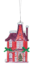 Load image into Gallery viewer, Holiday House Ornament (+)