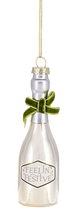 Load image into Gallery viewer, Champagne Bottle Ornament (+)