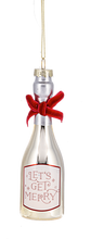 Load image into Gallery viewer, Champagne Bottle Ornament (+)