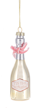 Load image into Gallery viewer, Champagne Bottle Ornament (+)
