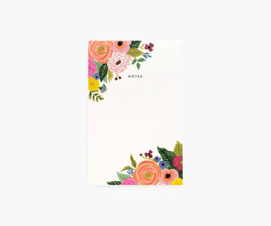 Juliet Rose Blank Notepad