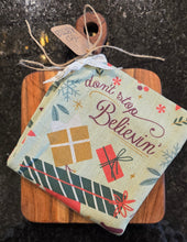 Load image into Gallery viewer, Holiday Tea Towel with Cutting Board (+)
