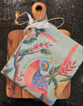 Load image into Gallery viewer, Holiday Tea Towel with Cutting Board (+)