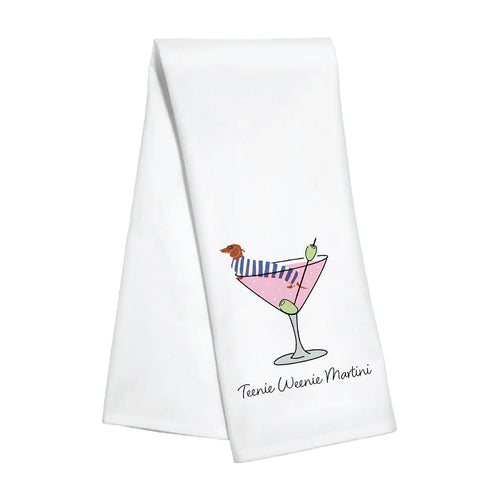 Teenie Weenie Martini Towel