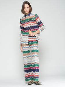 Venus Herringbone Trousers