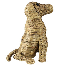 Load image into Gallery viewer, Woven Sitting Dog