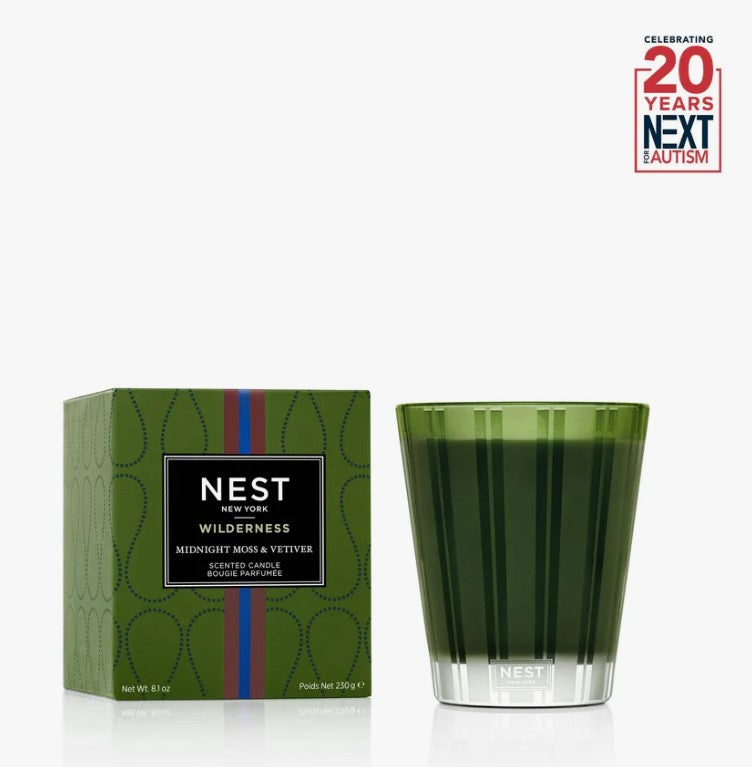 Nest Wilderness Midnight Moss and Vetiver Candle – bluemercury