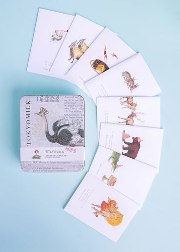 TokyoMilk Birthday Greeting Card Set V.1