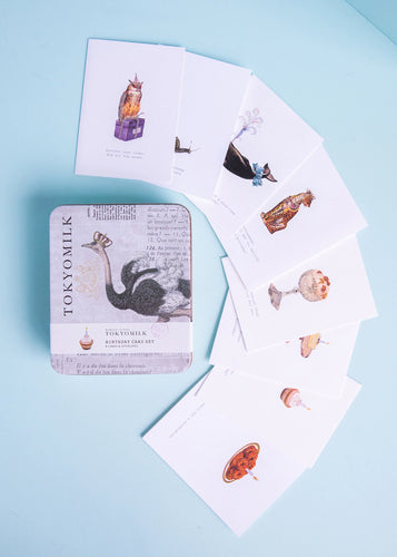 TokyoMilk Birthday Greeting Card Set V.2